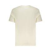 Lee Beige Cotton Men T-Shirt